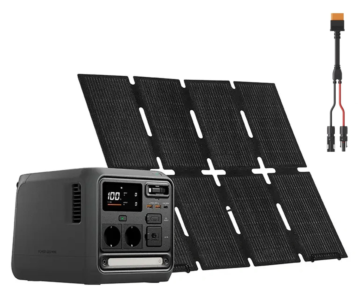 DJI Power 1000 Mini + panel solarny 200W + kabel MC4
