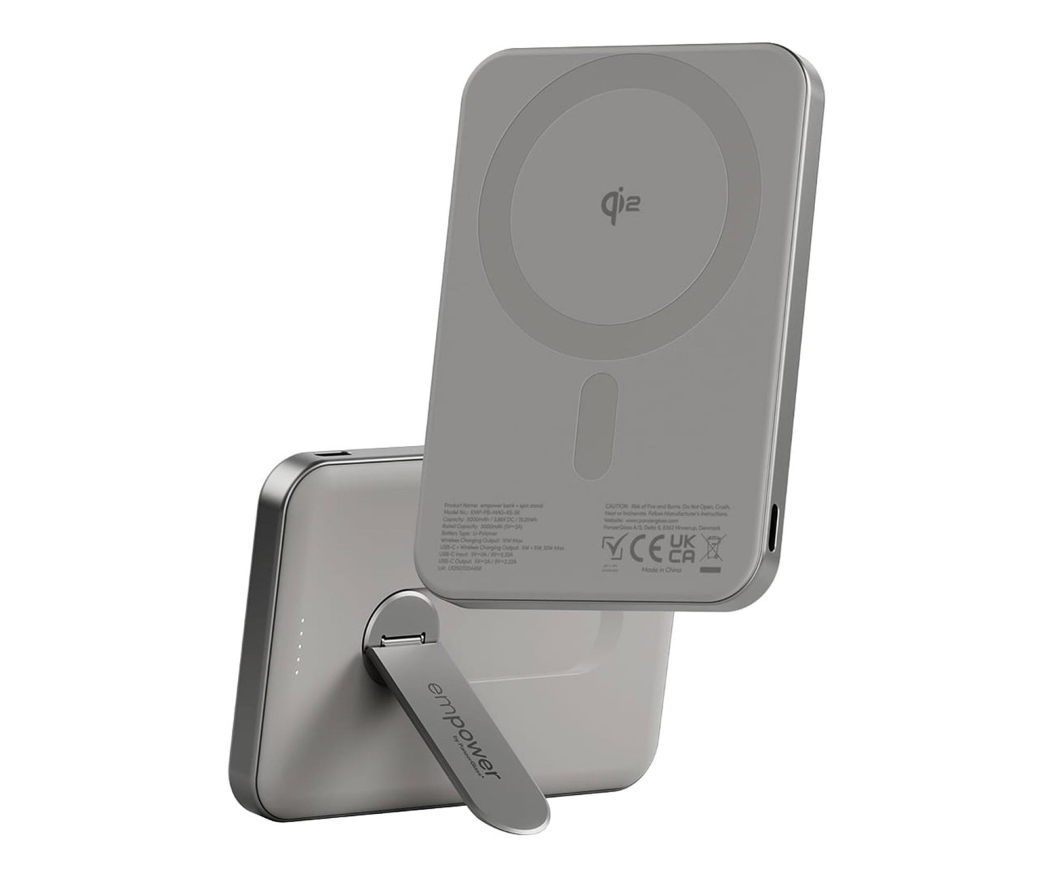 PanzerGlass empower Bank Spin Stand 5000mAh Titanium