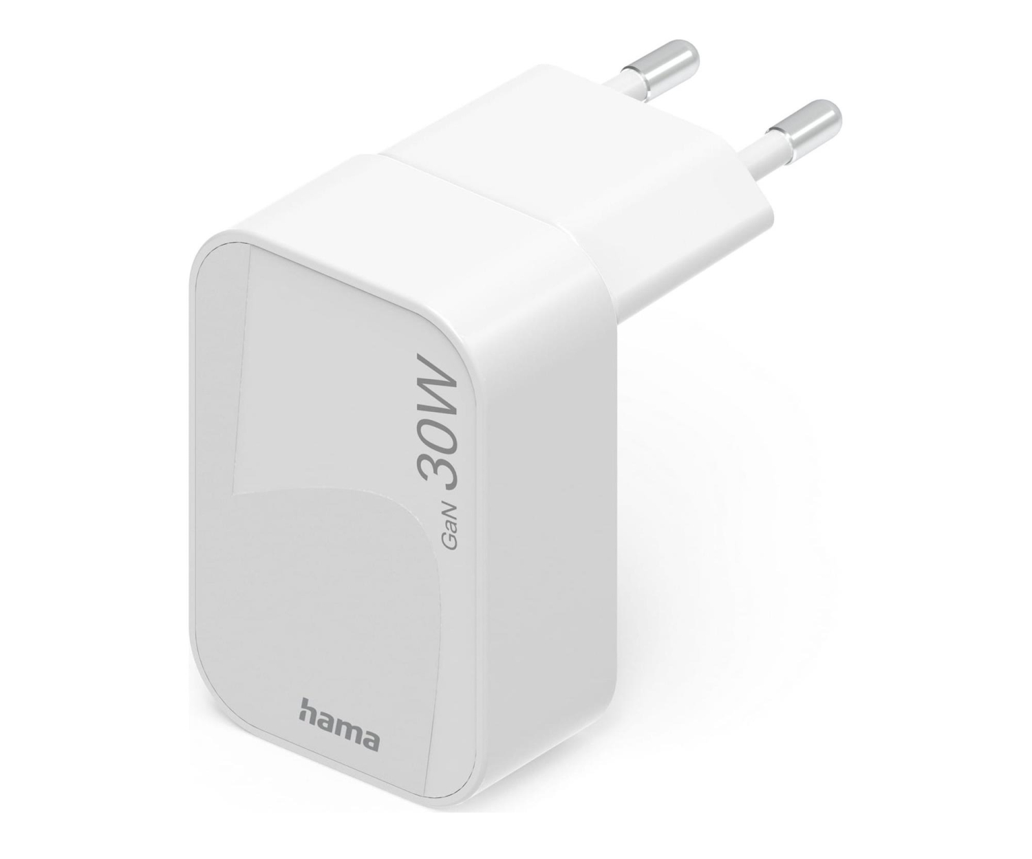 Hama ŁADOWARKA SKŁADANA GAN 30W 1X USB-C BIAŁA