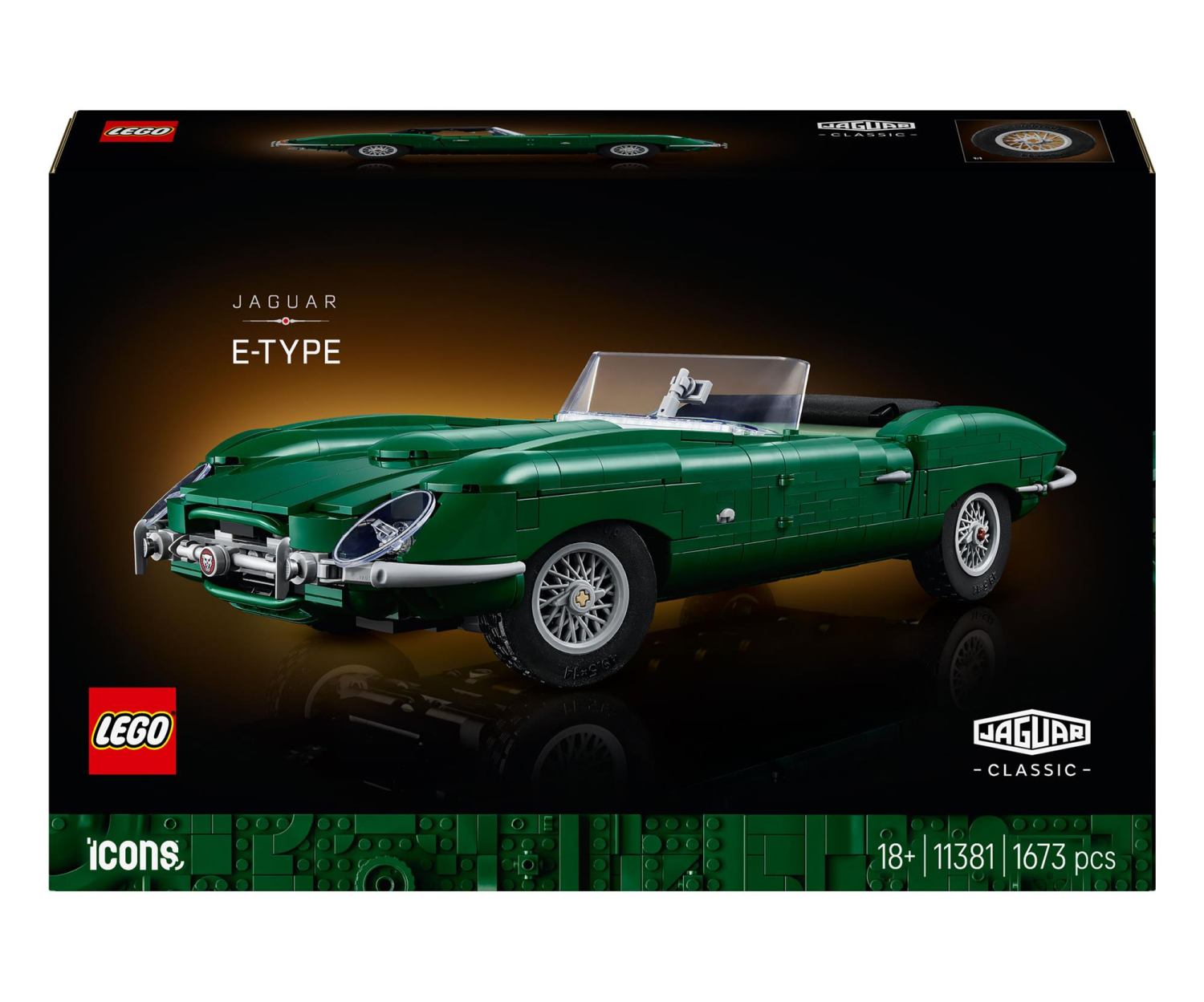 LEGO ICONS 11381 Jaguar E-Type