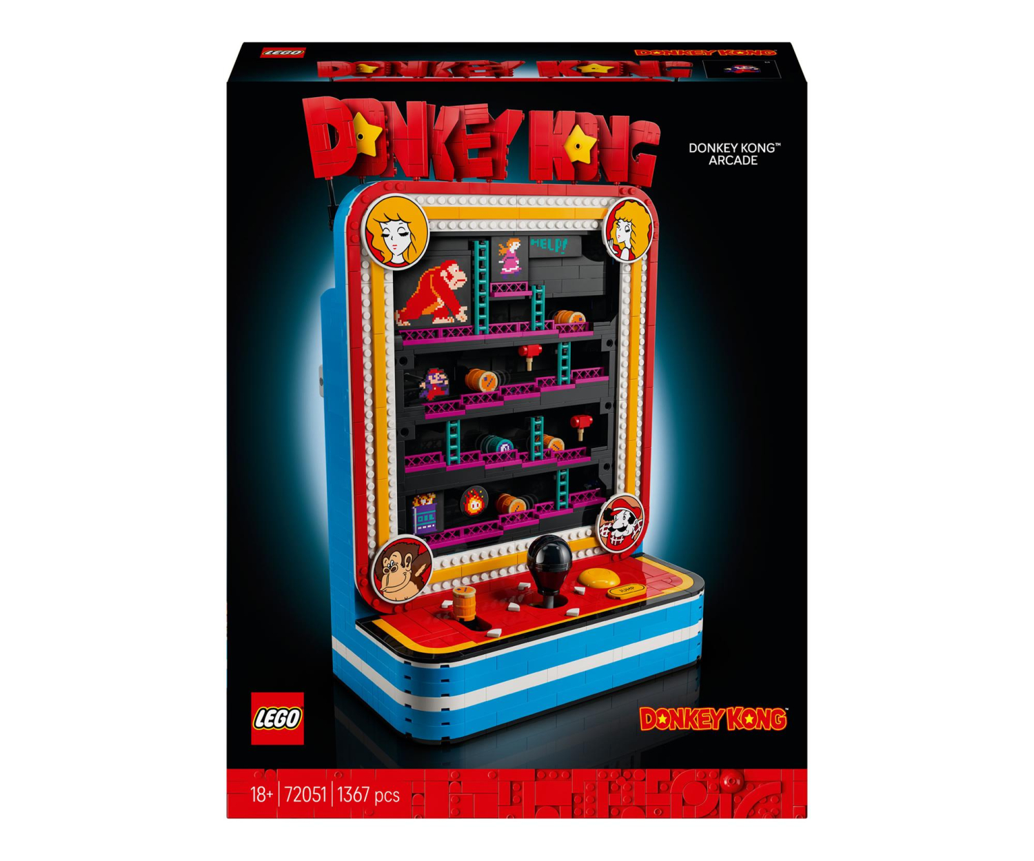 LEGO Super Mario 72051 - Automat do gry Donkey Kong