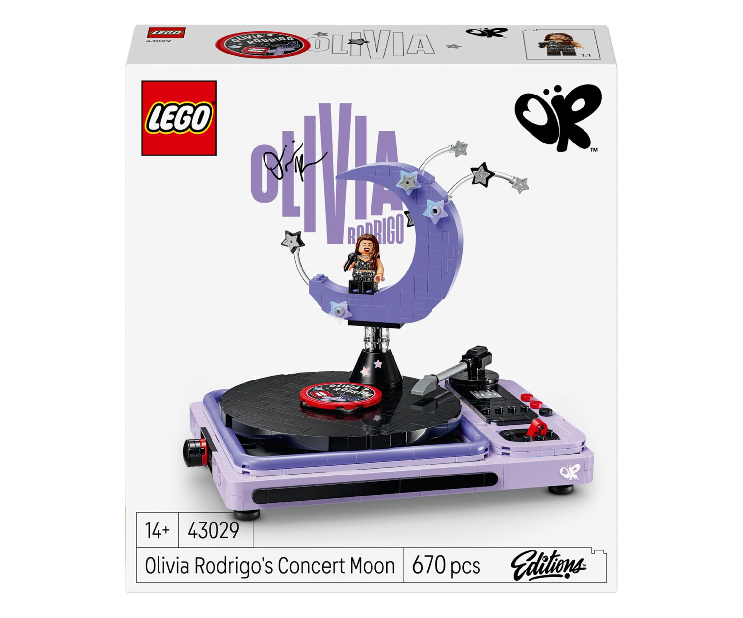 LEGO EDITIONS 43029 Księżyc z koncertu Olivii Rodrigo