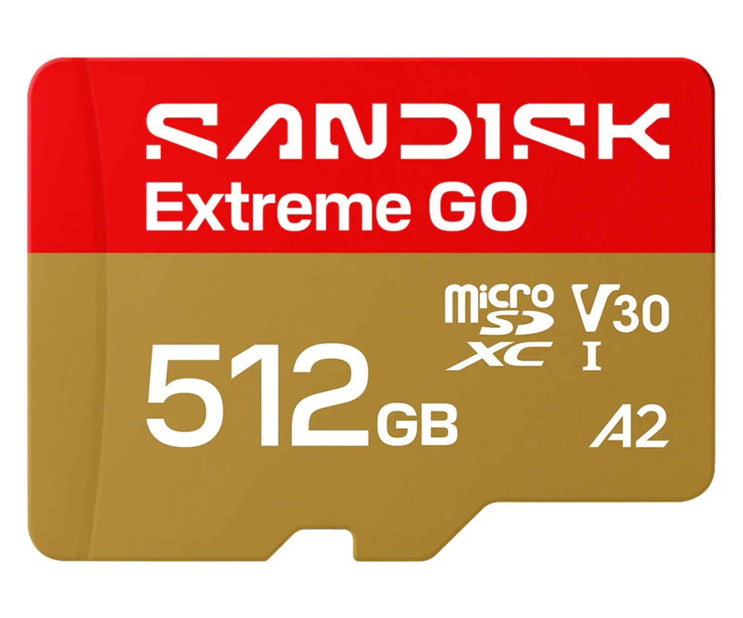 Sandisk Extreme Go microSD UHS-I 512GB MicroSD 240MB/s(R) / 160MB/s(W)