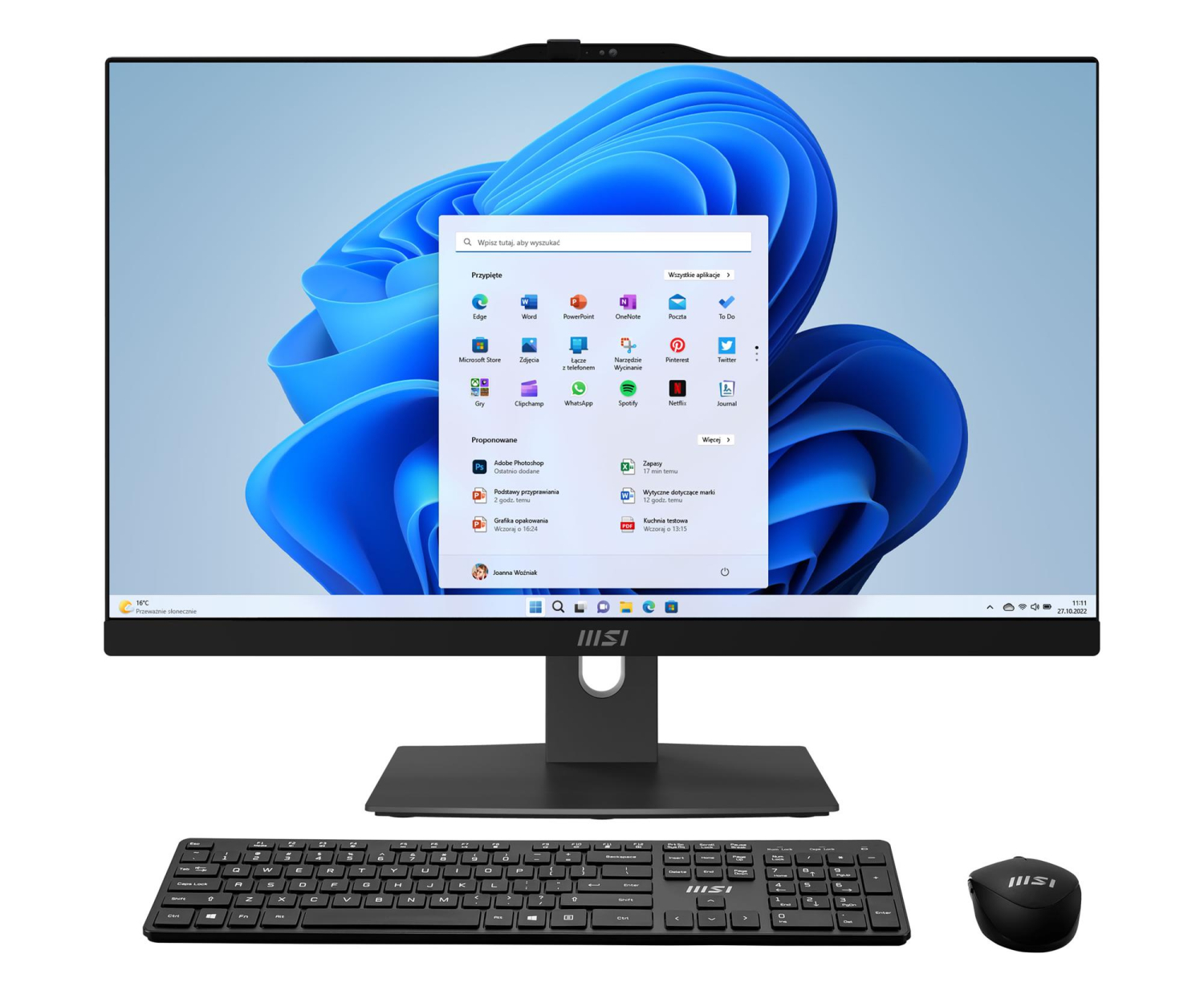 MSI Modern AM242P 1M Core 5-120U/16GB/512/Win11X Czarny