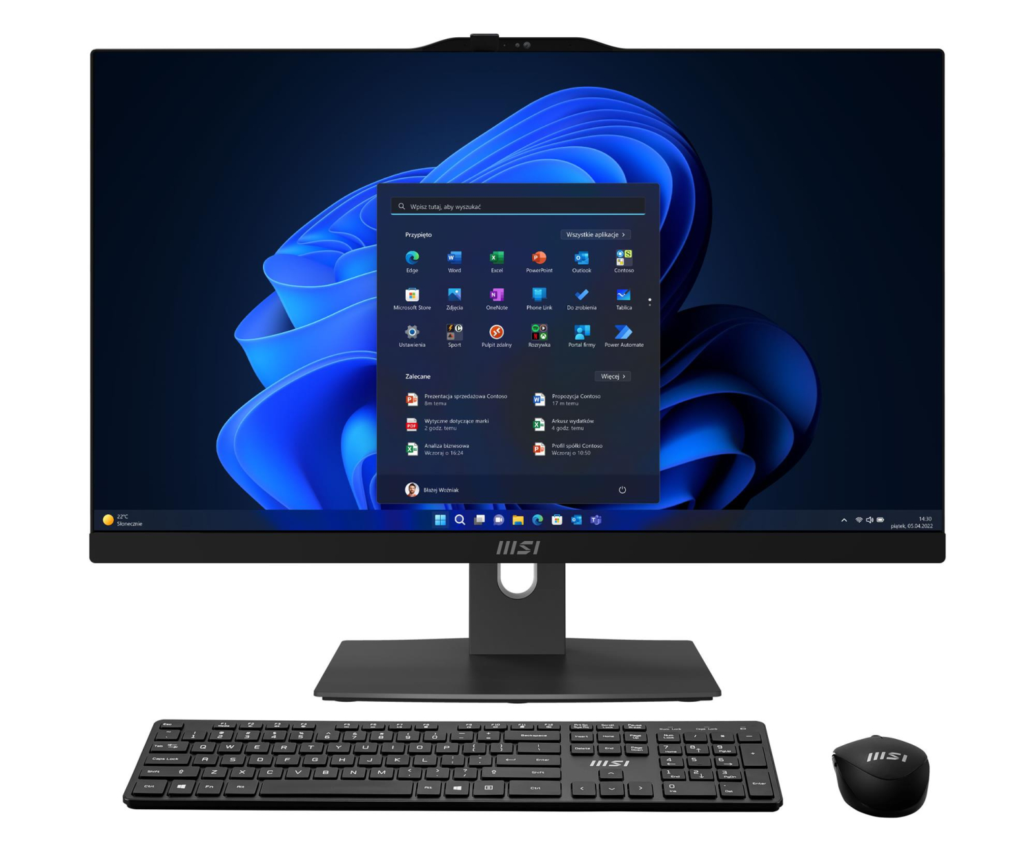 MSI Modern AM242P 1M Core 5-120U/16GB/512/Win11PX Czarny