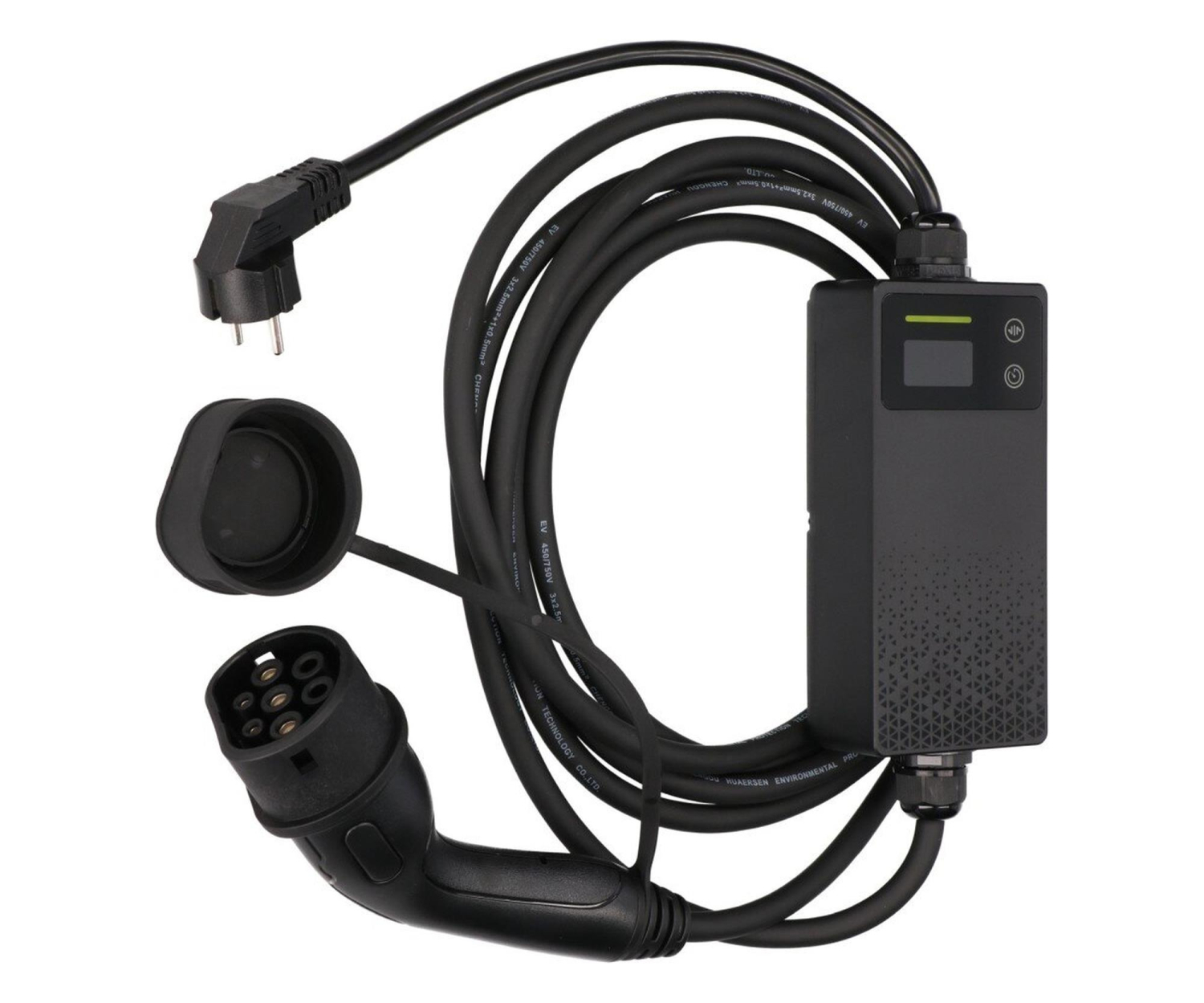 ExtraLink EV BS-PCD030 (1-fazowa 16A, 3,6 kW, Typ 1/ 2, Schuko/CEE)