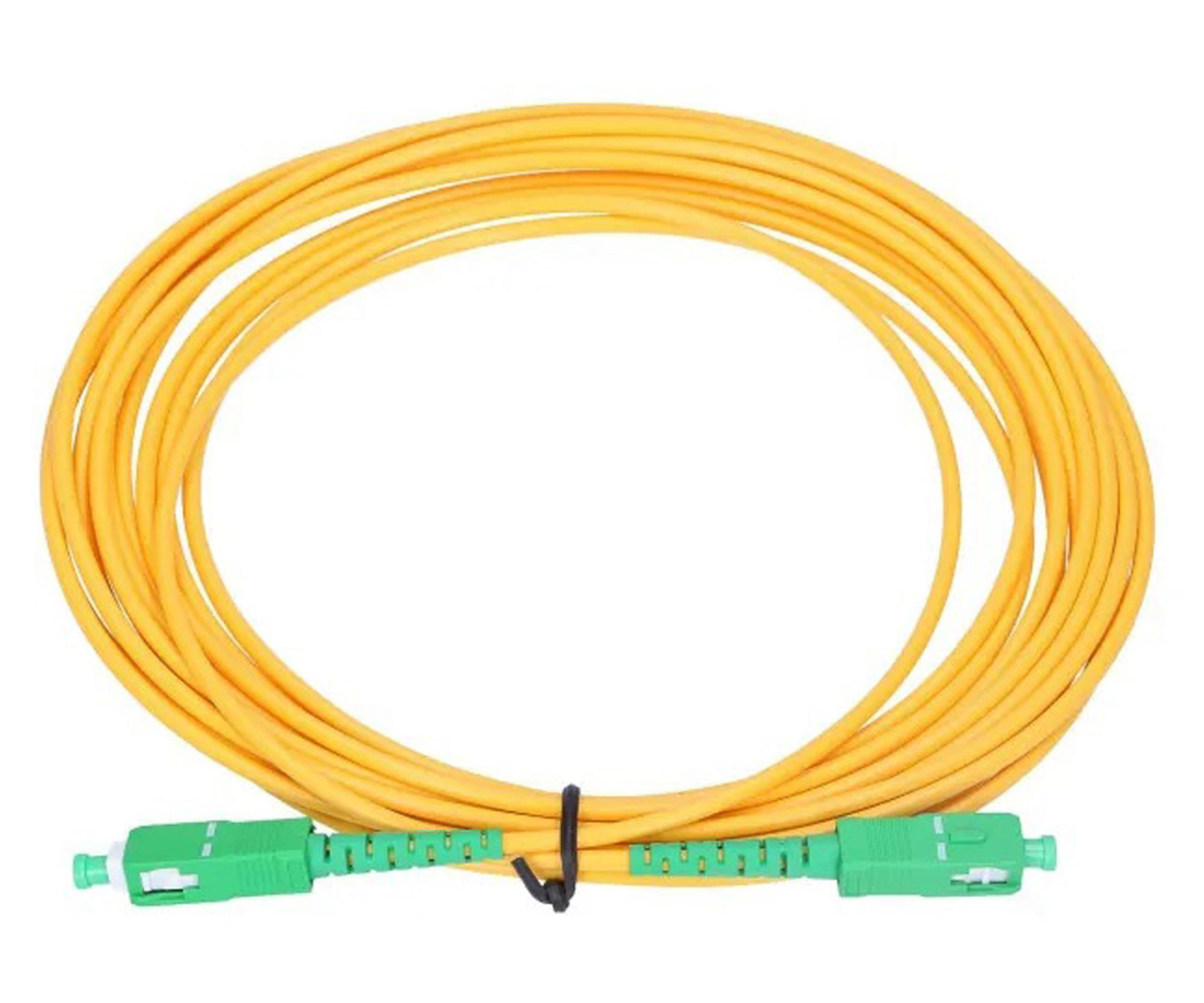 ExtraLink SC/APC-SC/APC Patchcord Jednomodowy Simplex G652D 3mm 10m