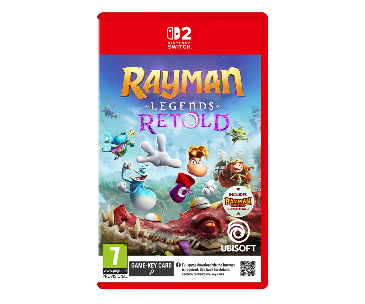 RAYMAN LEGENDS RETOLD / NOWA / PL / SWITCH 2 / KARTRIDŻ