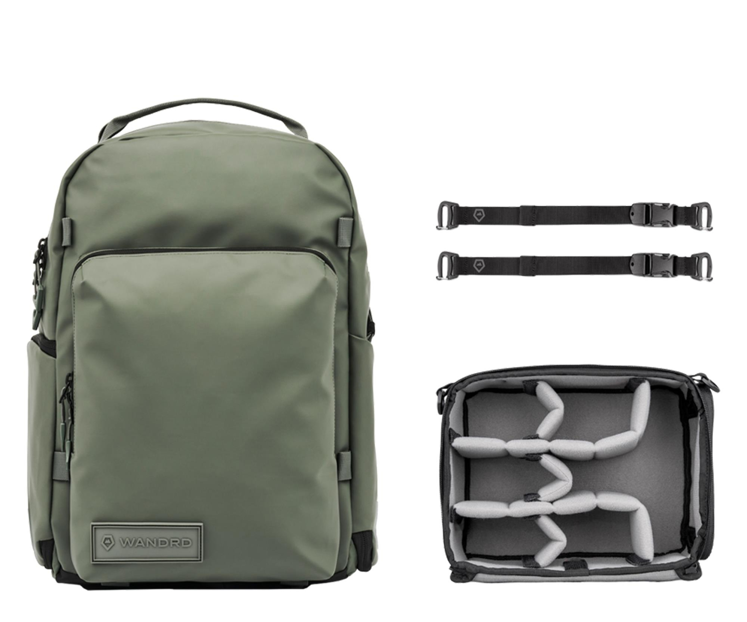 WANDRD PRVKE 21L Pocket Photo Bundle Wasatch Green