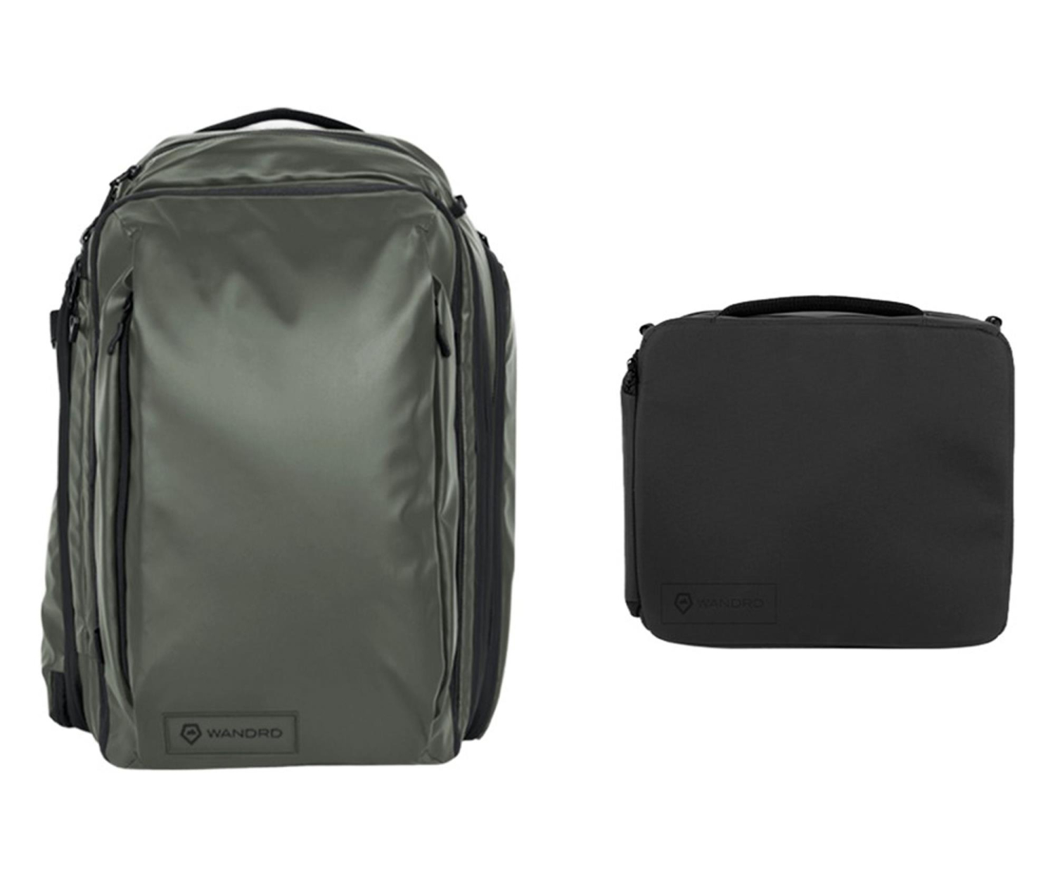 WANDRD Transit Travel Backpack Photo Bundle 35L Wasatch Green