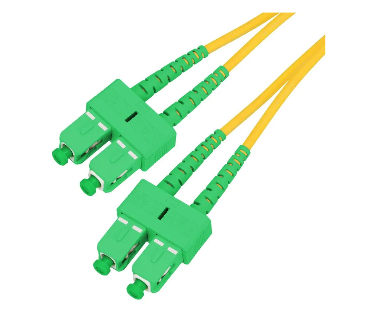 ExtraLink SC/APC-SC/APC Patchcord Jednomodowy Duplex G.657A1 3mm 5m