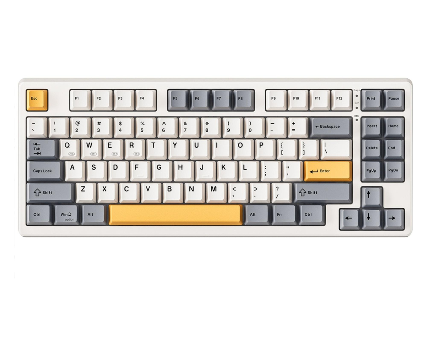 Kisnt KN85 Retro beżowa RGB