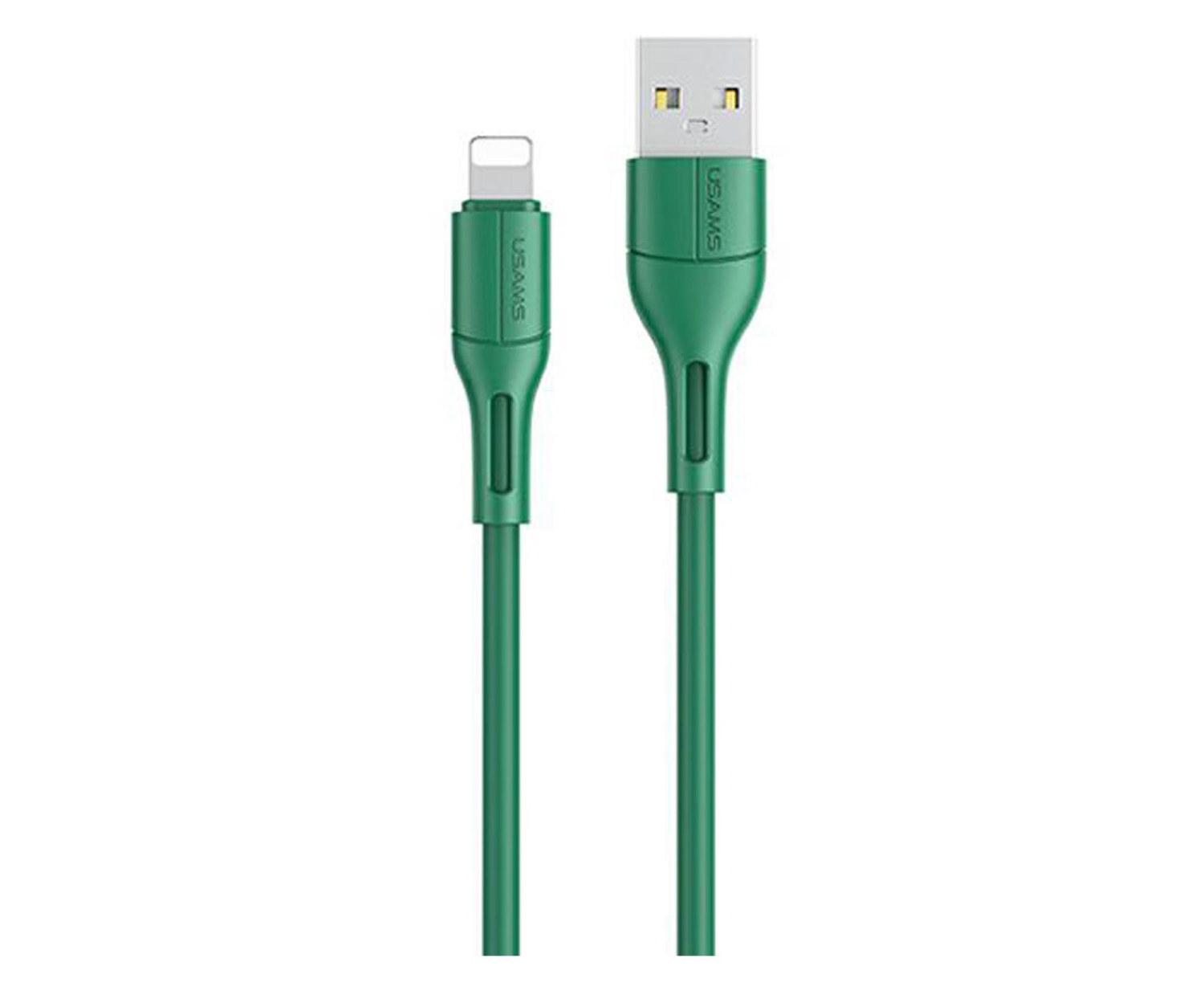 USAMS Kabel lightning 2A Fast Charge 1m zielony
