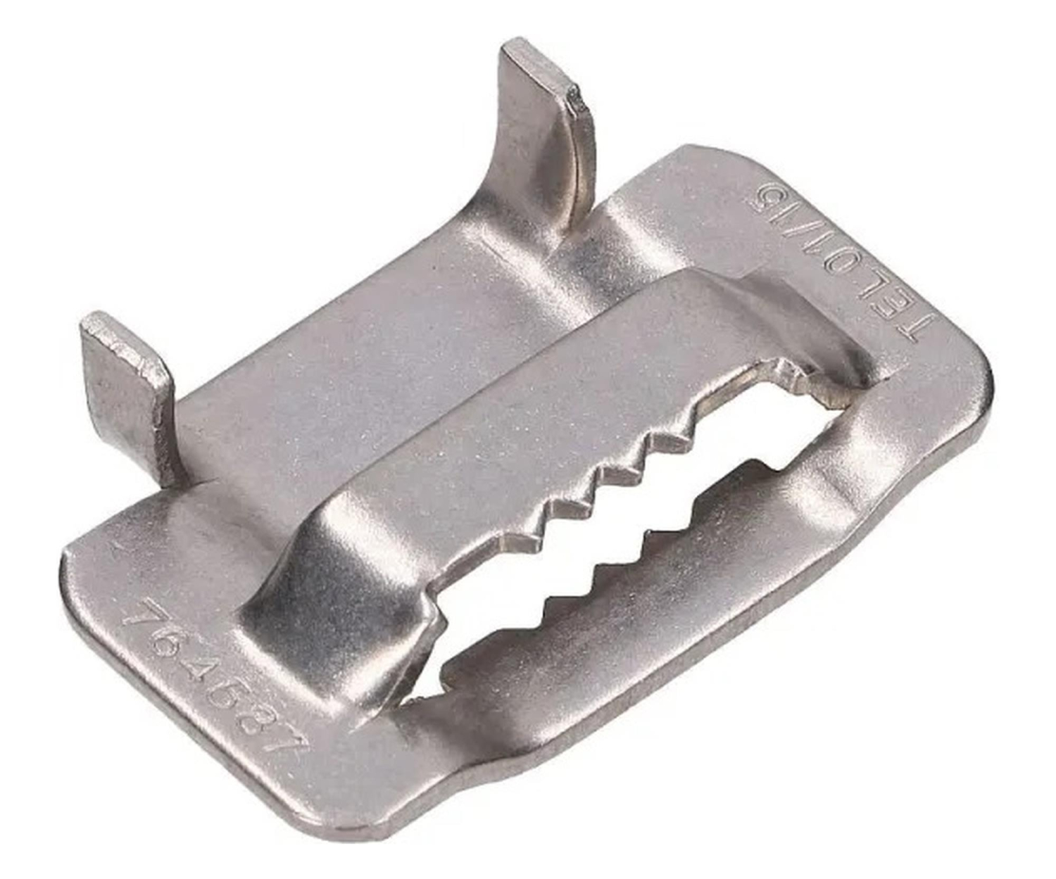 ExtraLink Klamerka stalowa do taśmy stalowej 20mm z ząbkami