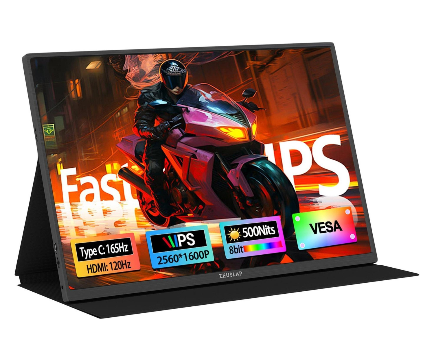Zeuslap P16K Pro 16" 2K IPS 165Hz 3ms Przenośny