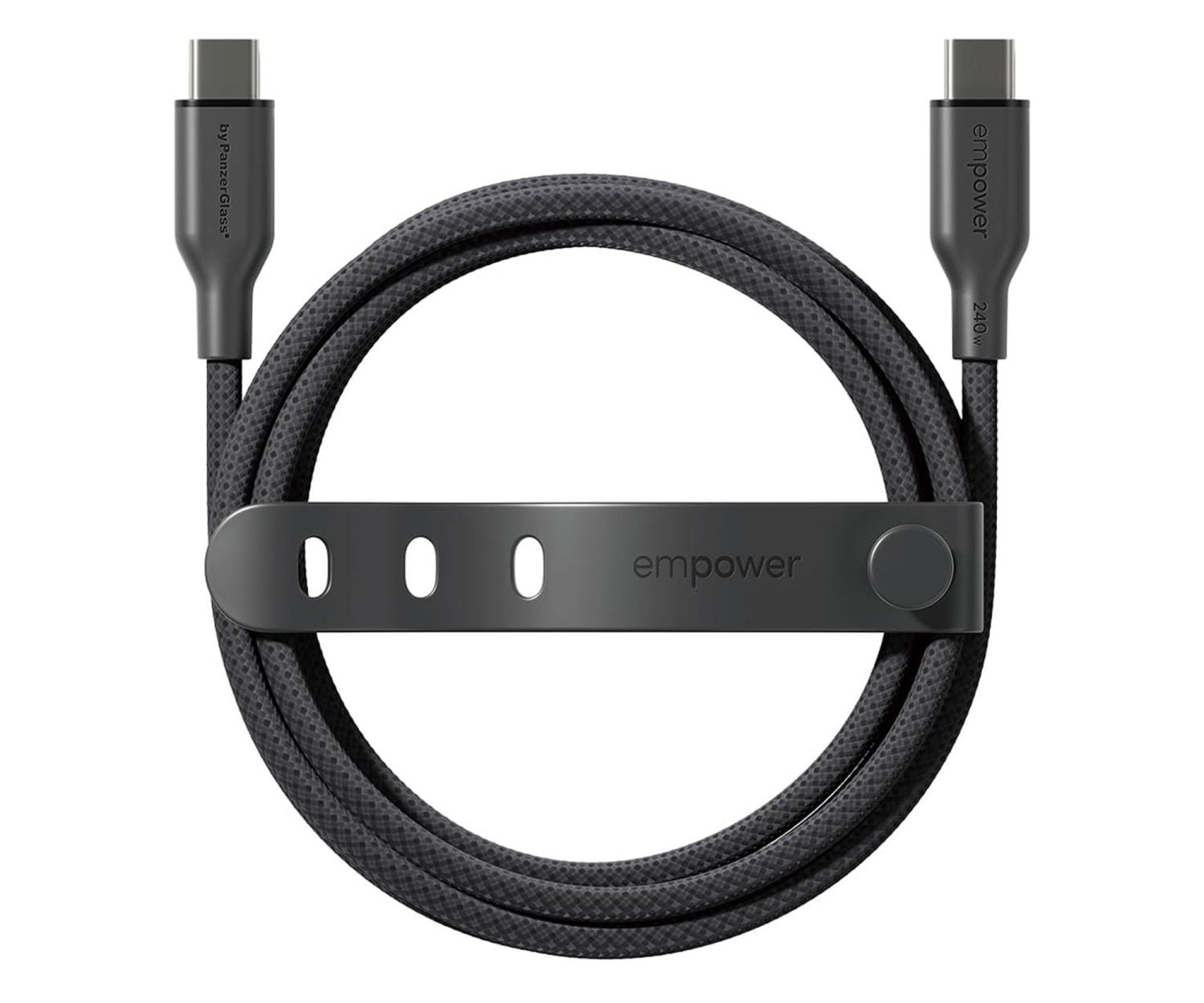 PanzerGlass empower Racing 240W USB-C 1,2m Space Black