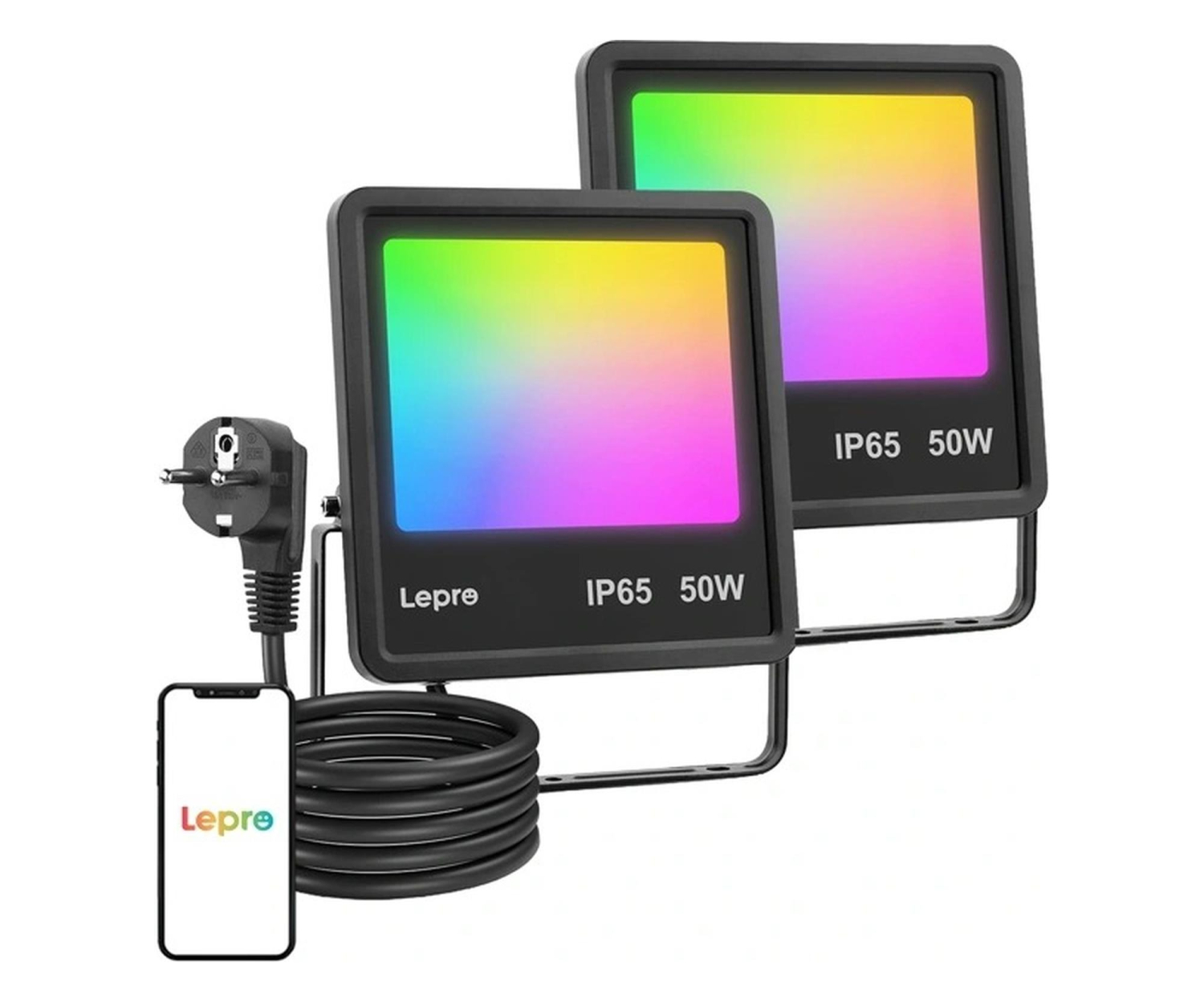 Lepro Naświetlacz F1 50W