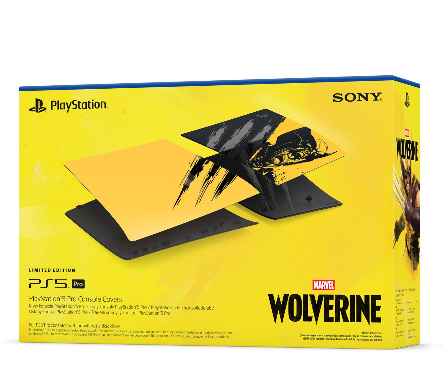 Sony Osłona PlayStation 5 Pro – limited edition Marvel’s Wolverin