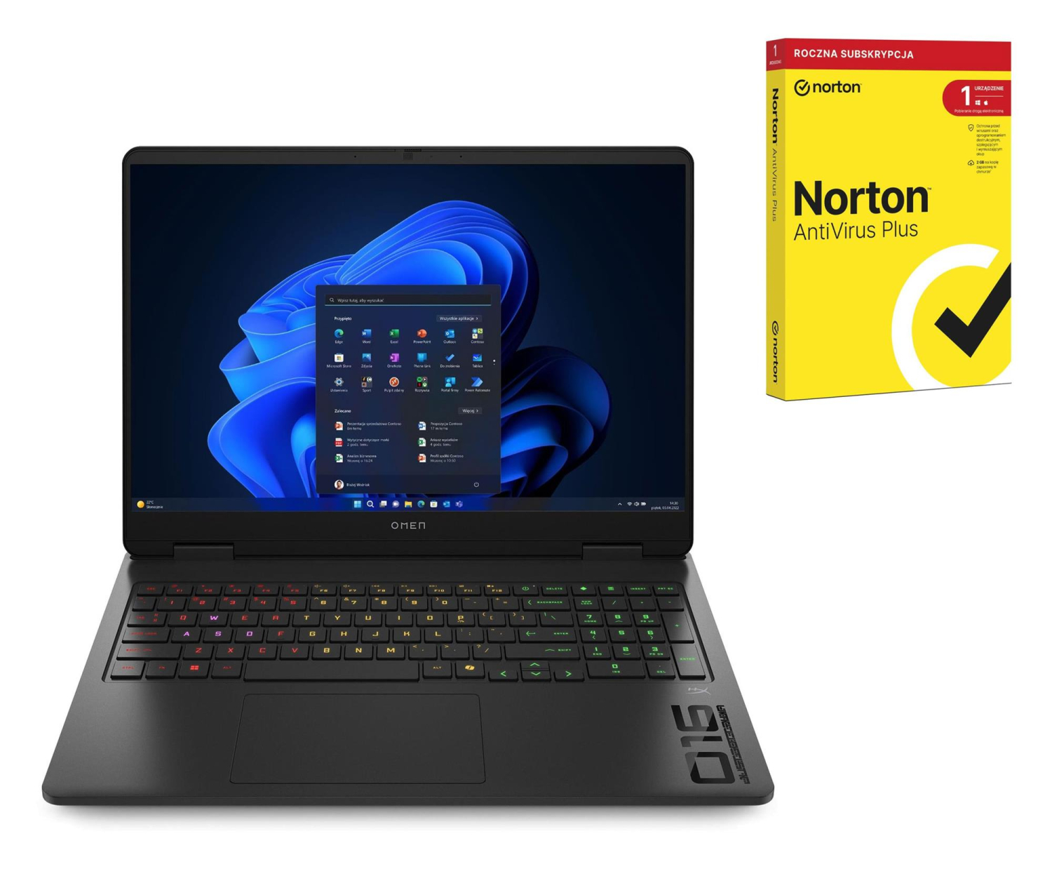 HP OMEN 16 i9-14900HX/32GB/1TB/Win11X RTX5060 240Hz + Norton