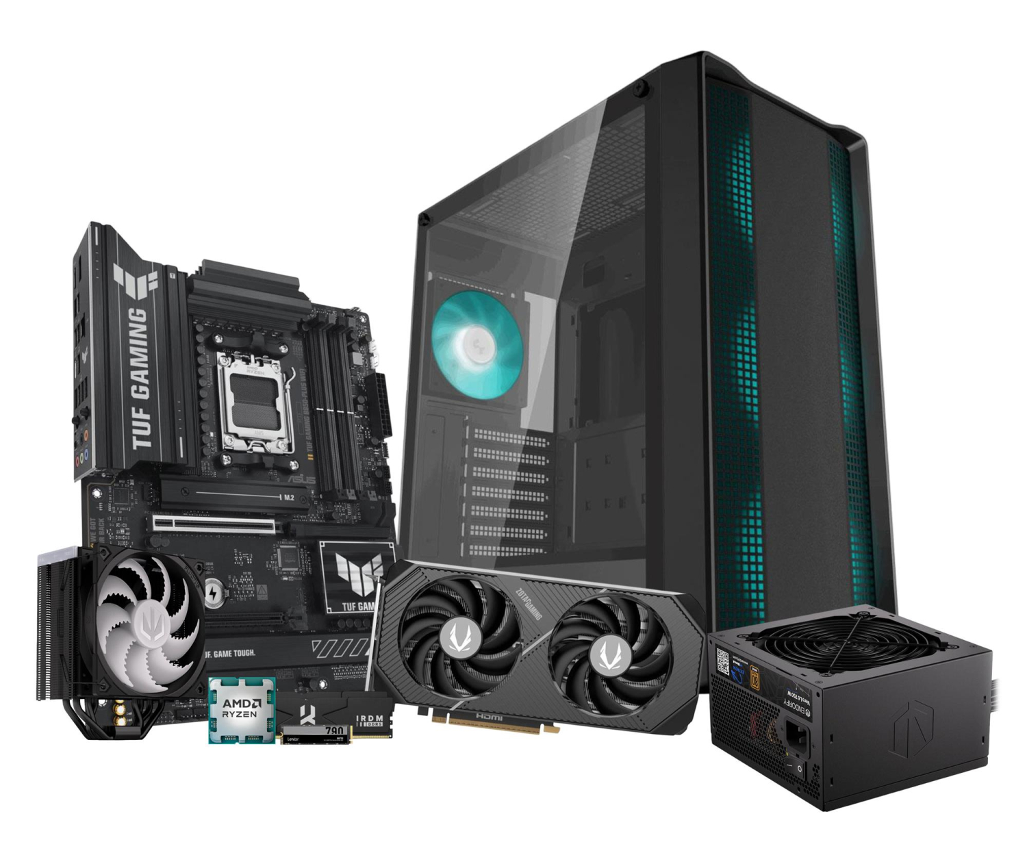 Polecany zestaw Ryzen 7 7800X3D/32GB/1TB/RTX5070 12GB