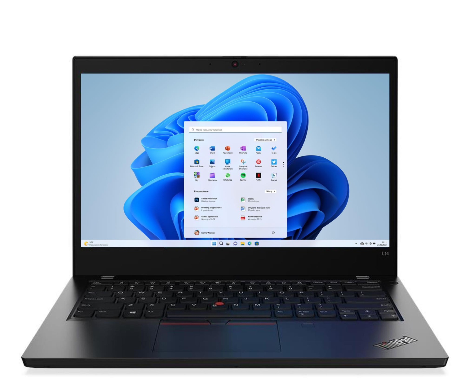 Lenovo ThinkPad L14 G1 Ryzen 5 PRO 4650U/16GB/512/Win11 odnowiony