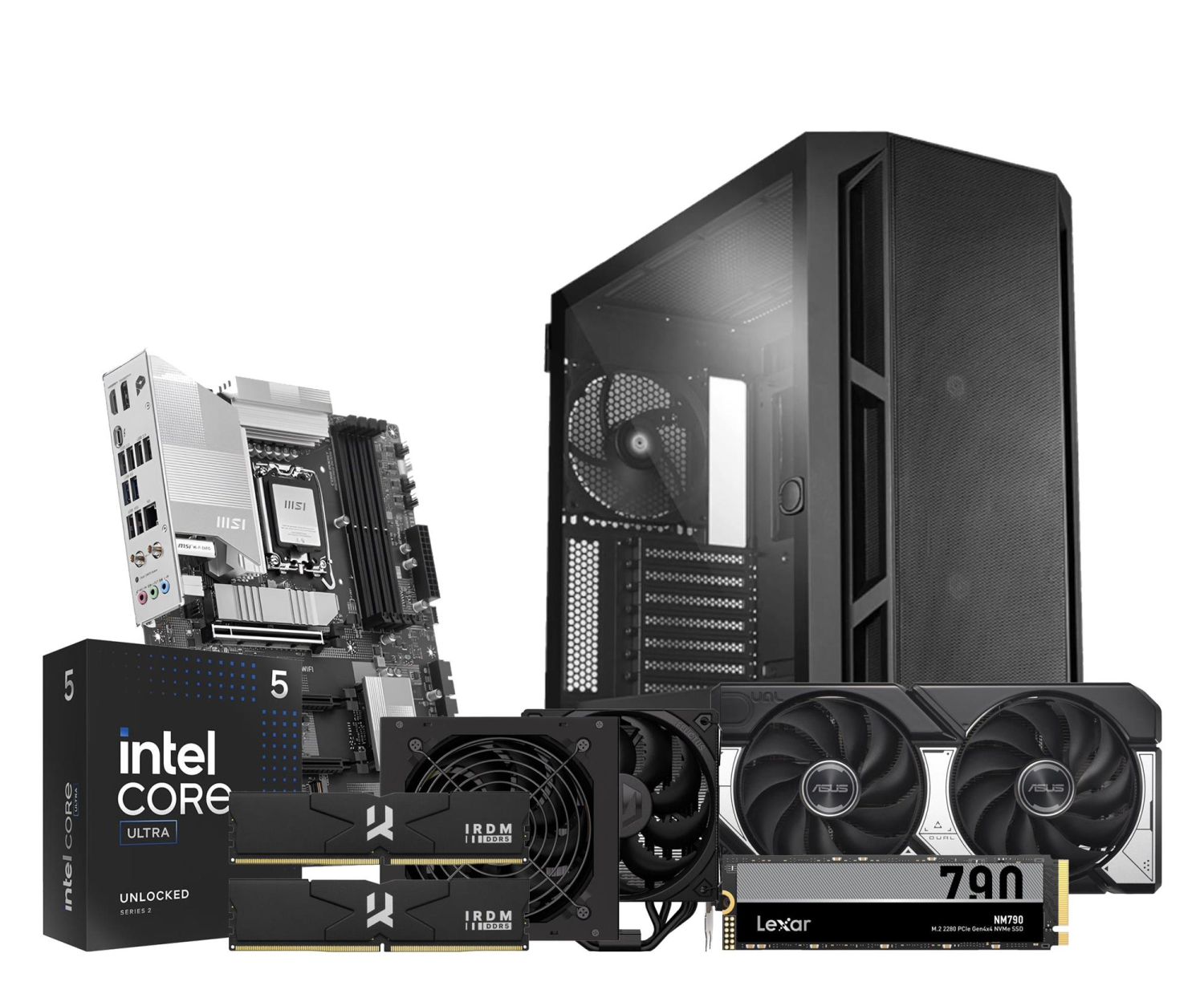 Polecany zestaw Core Ultra 5 245KF/32GB/1TB/RTX 5070 12GB