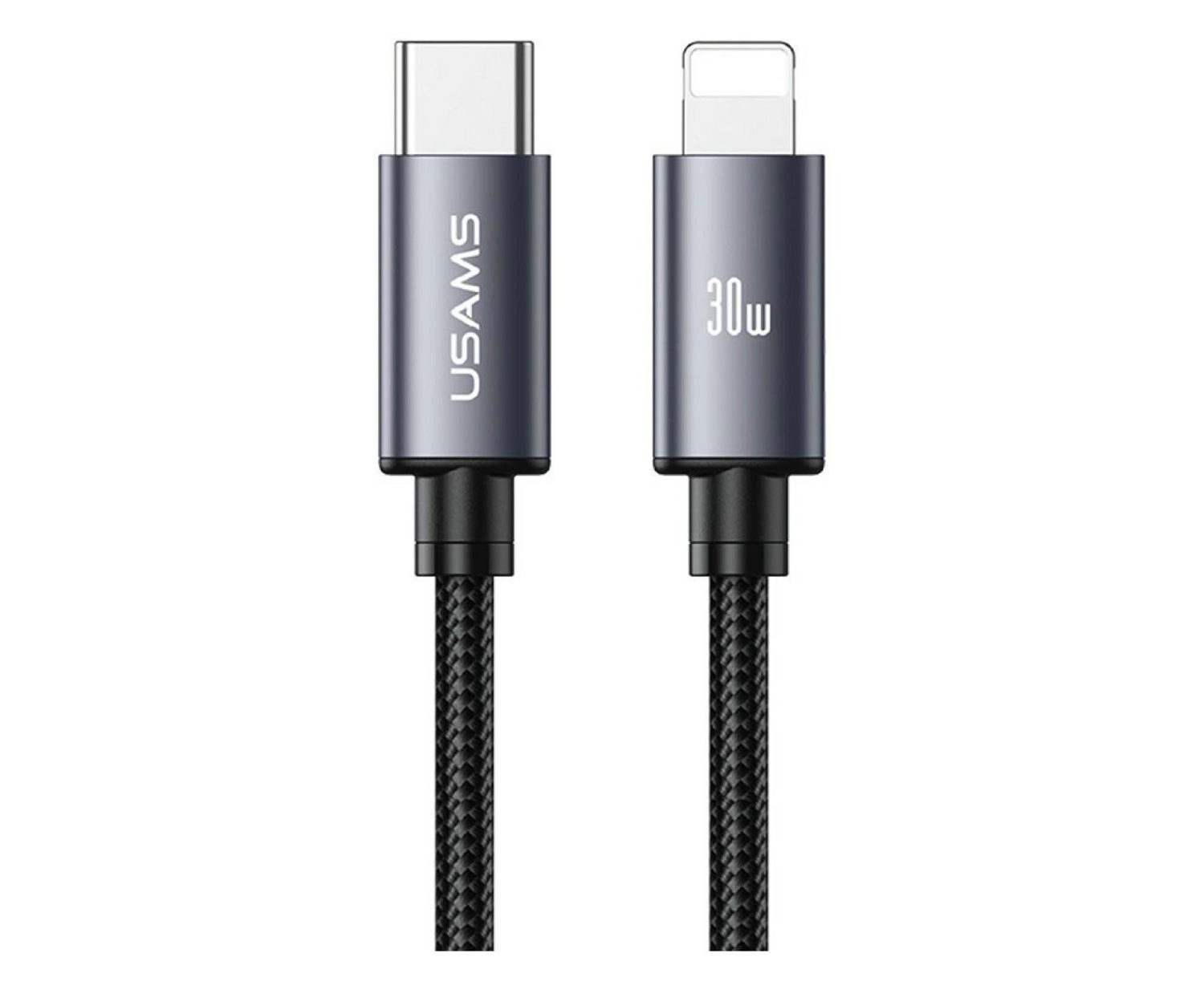 USAMS U91 USB-C do Lightning 30W 1m Szary