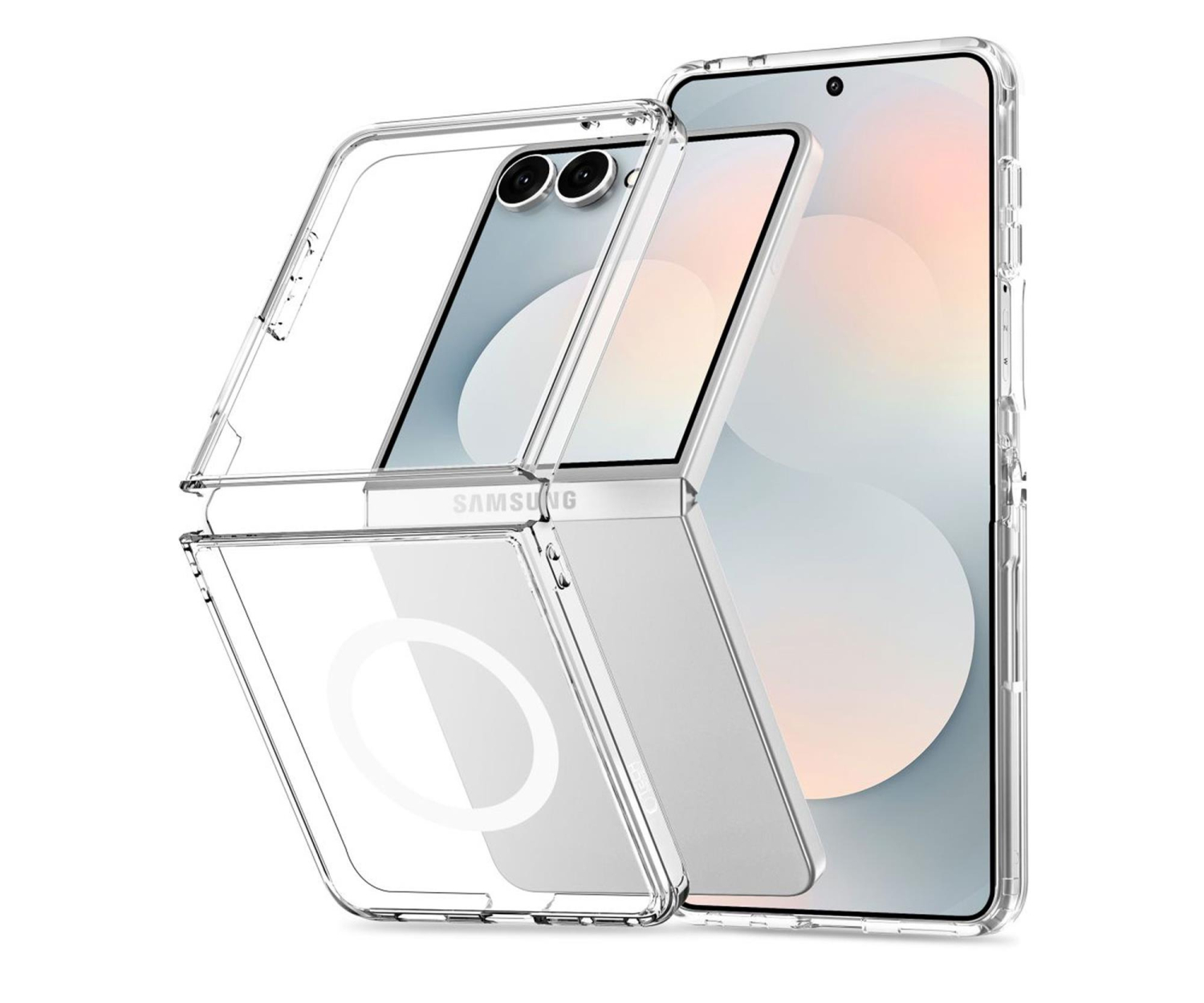 Tech-Protect Flexair Hybrid do Galaxy Z Flip 8 Clear