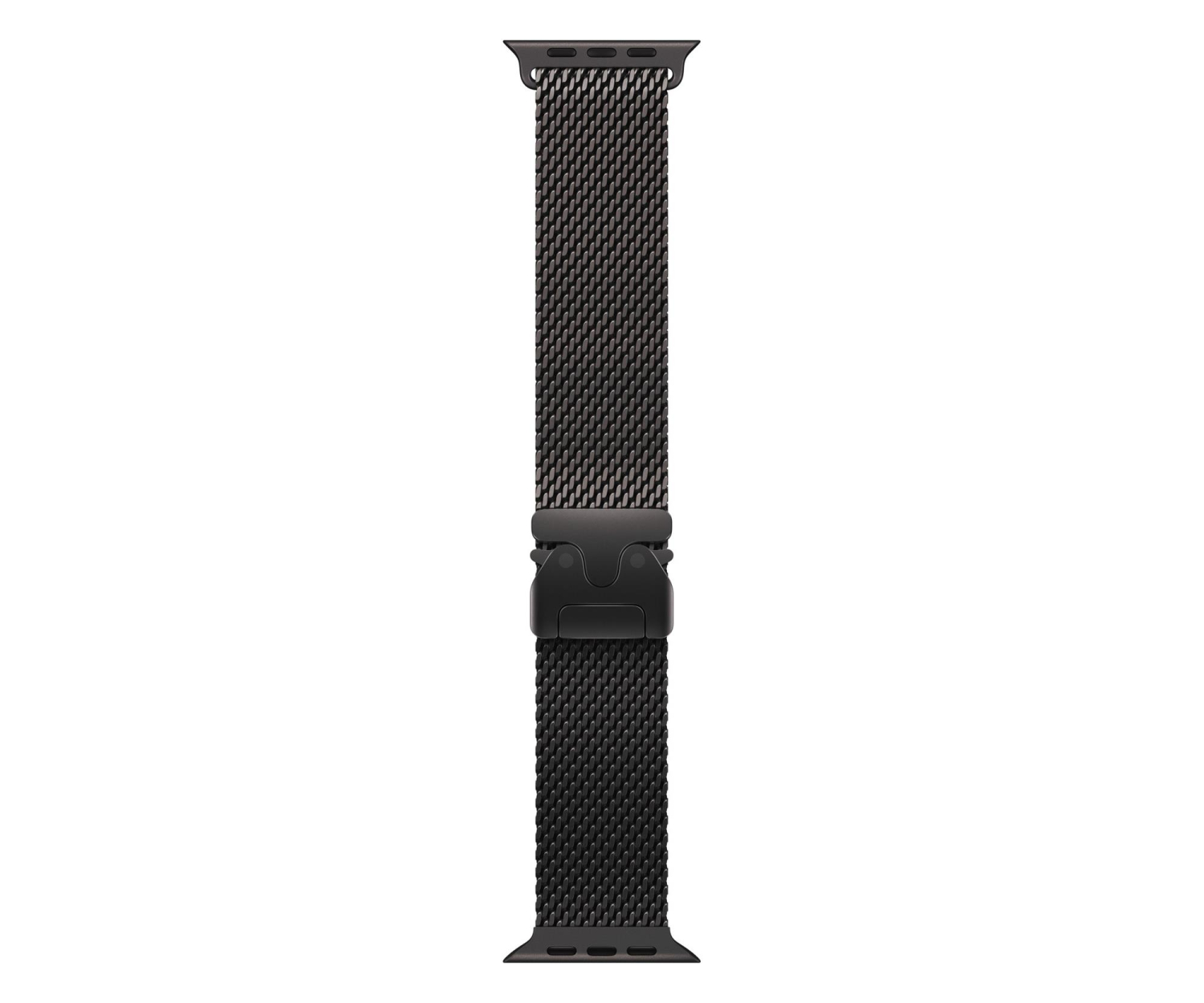 Apple 49mm Black Titanium Milanese Loop - Medium