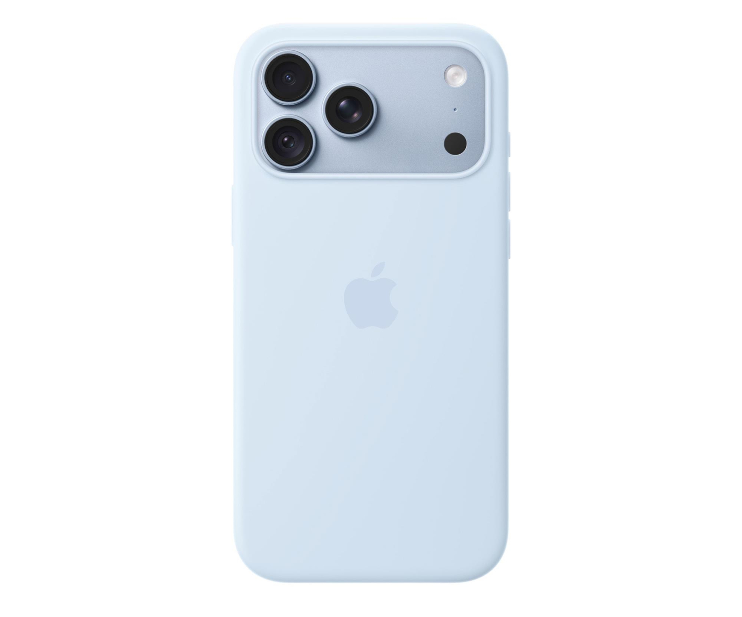 Apple Silikonowe etui z Magsafe do iPhone 18 Pro Max błękit