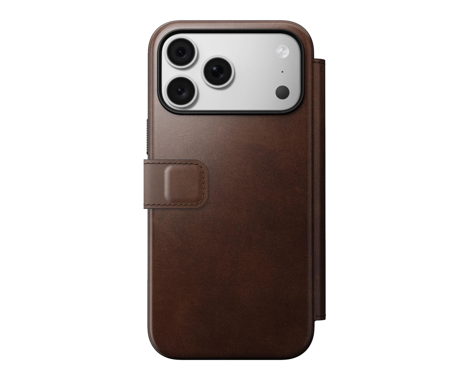 Nomad Modern Leather Folio do iPhone 18 Pro Max / 17 Pro Max MagSa