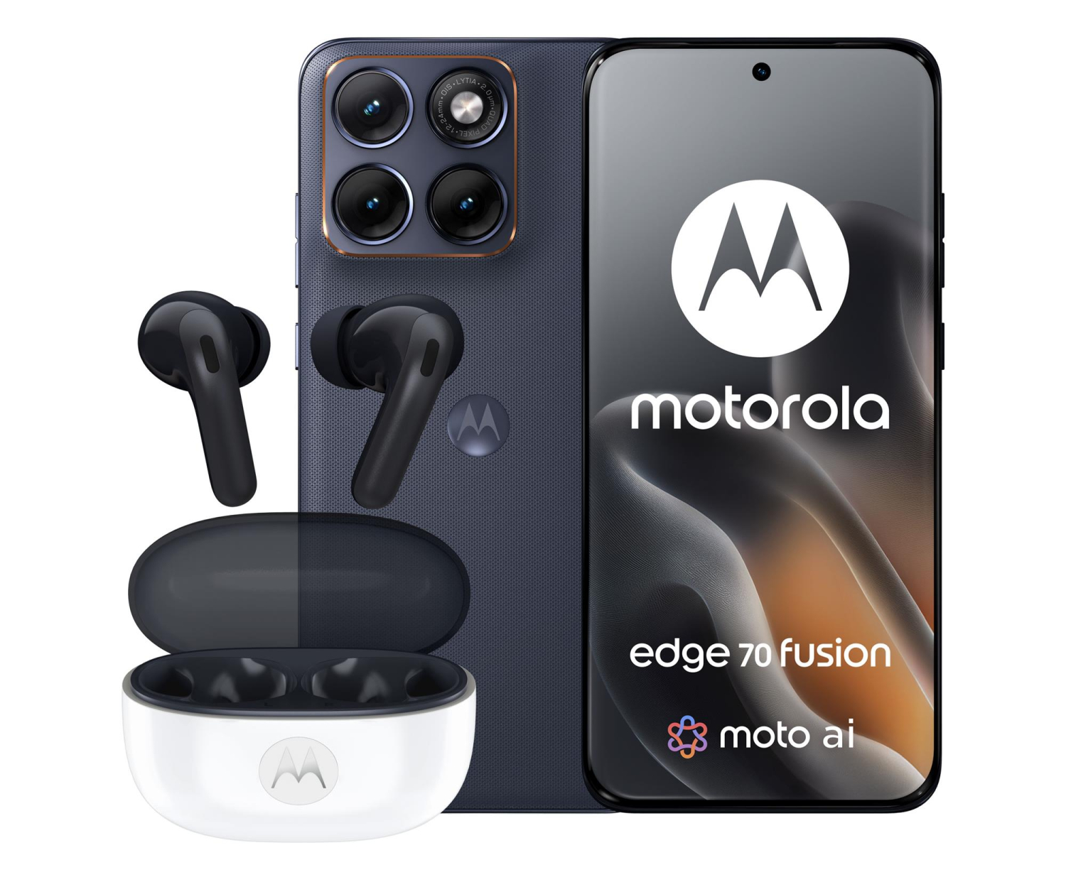 Motorola edge 70 fusion 5G 12/256GB Silhouette 144Hz + Buds 2