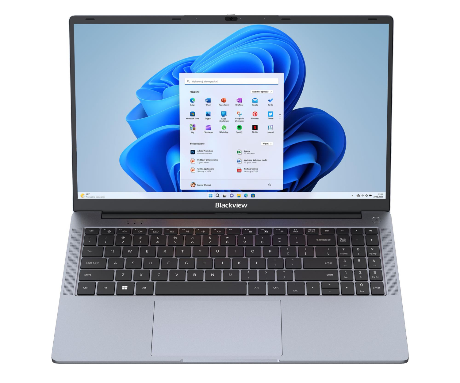 Blackview AceBook 6 15,6" Ryzen 3-3300U/16GB/512GB/Win11 Stellar Grey