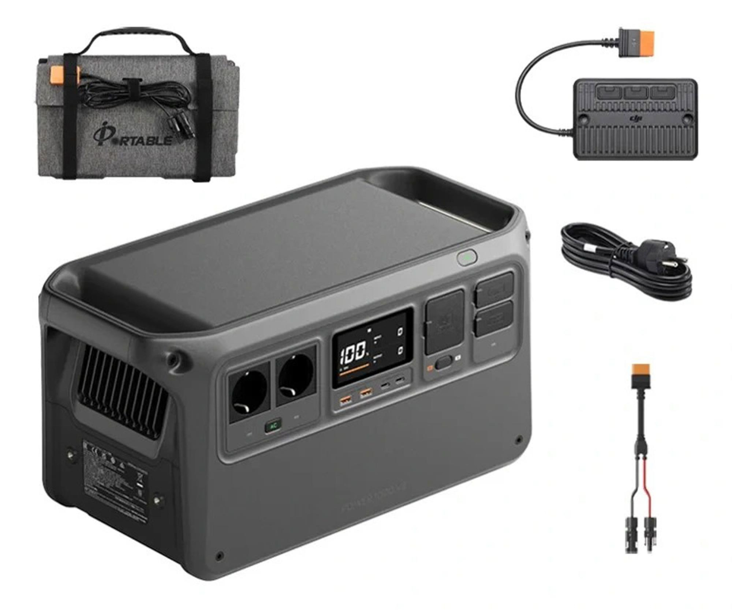DJI Power 1000 V2 + panel 100W + MPPT