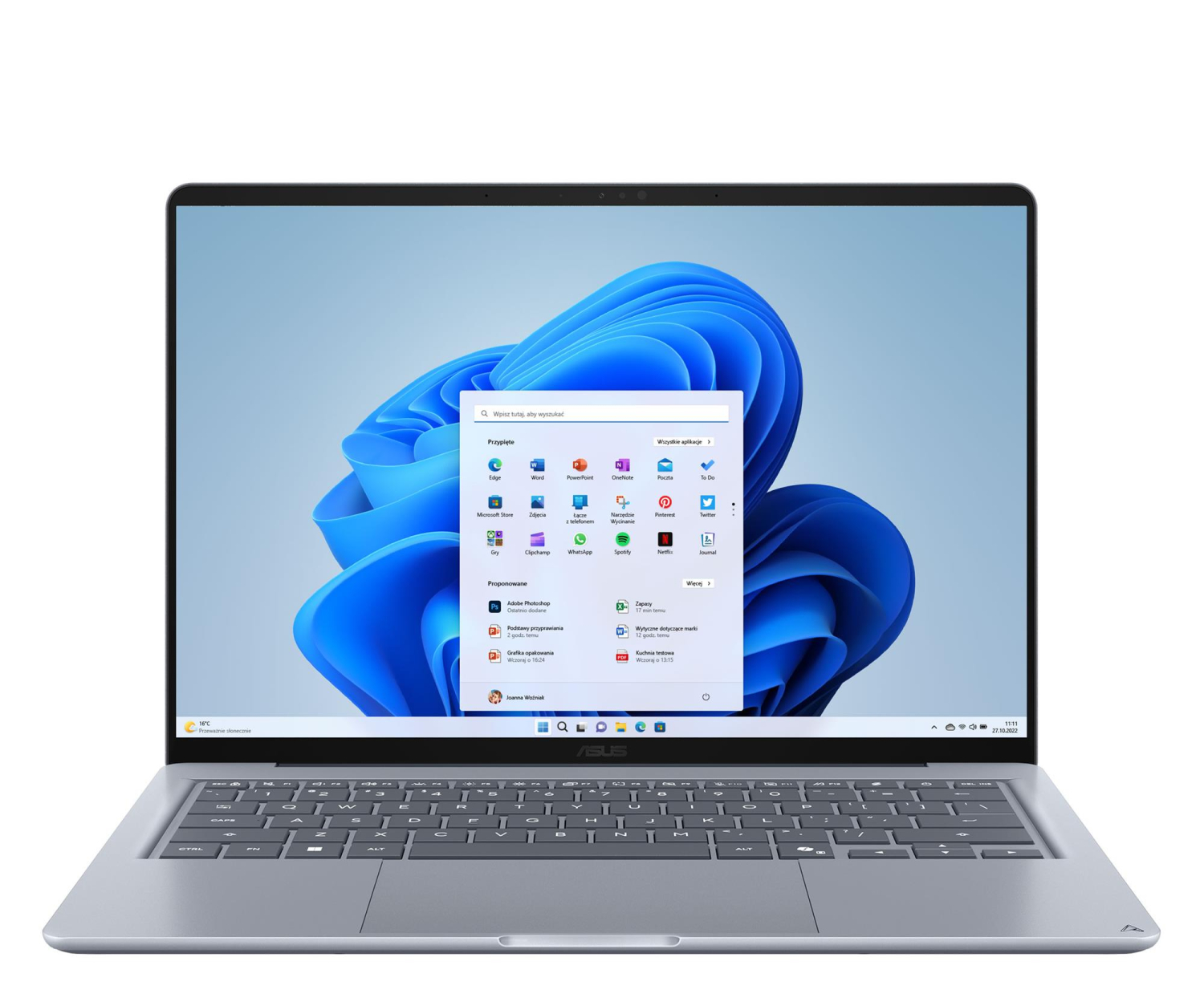 ASUS Zenbook 14 Snapdragon X  X1 26 100/16GB/256/Win11 OLED