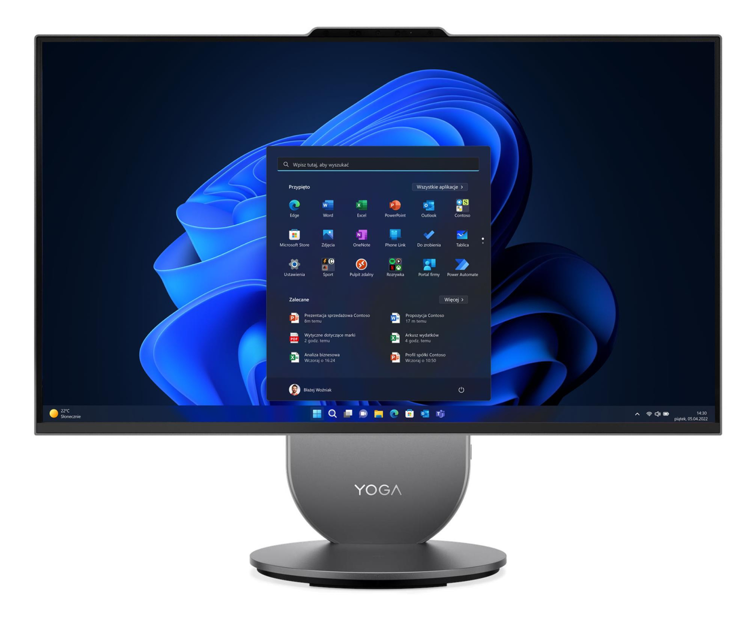 Lenovo Yoga AIO 27 Ultra 5-325H/16GB/512/Win11P 120Hz