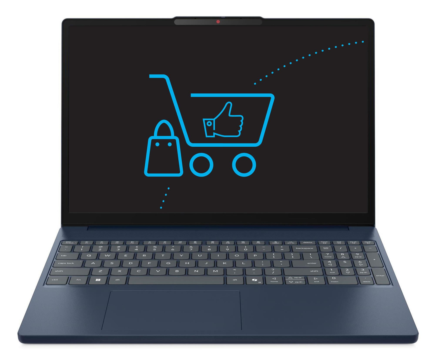 Lenovo IdeaPad Slim 3i Ultra 5 322 15.3"WUXGA IPS 400nits 60Hz AG 16GB DDR5 5600 SSD512 Intel Graphics Cam1080p 60Wh NoOS Cosmic Blue