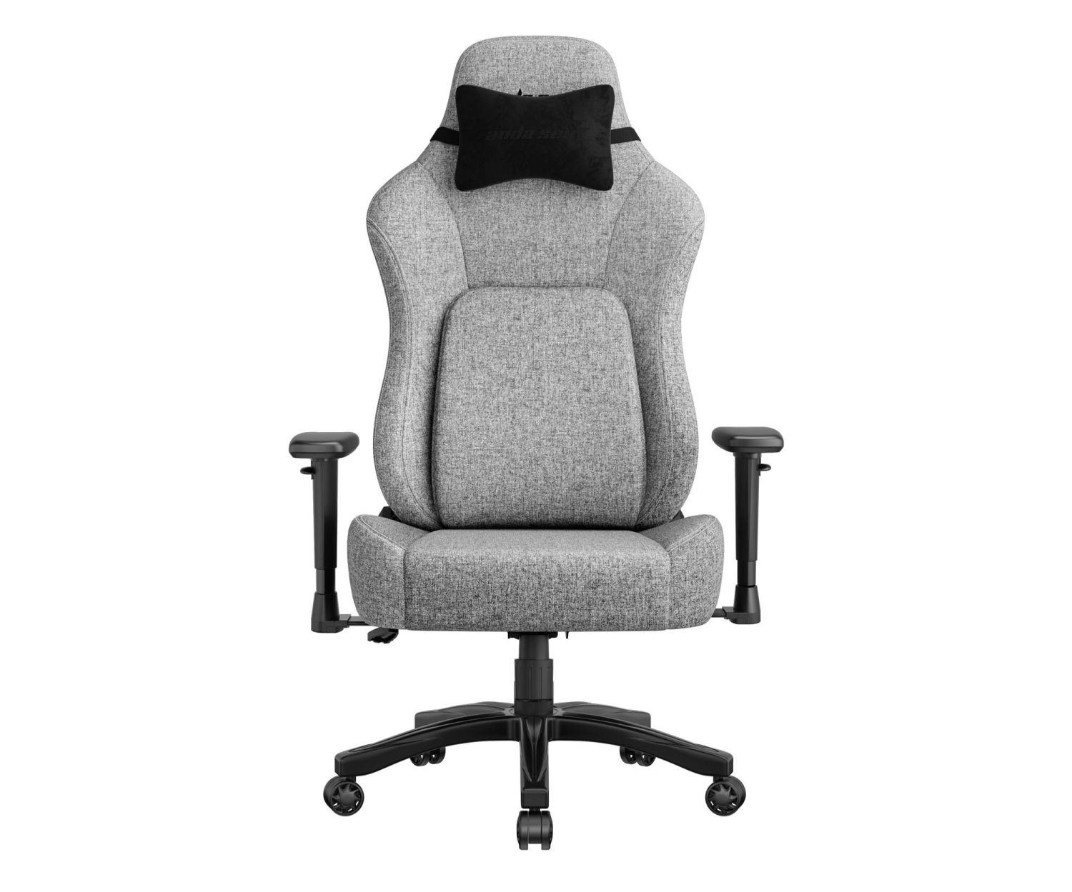 Anda Seat Phantom 4 L Gray Fabric Gamingowy do 100kg Tkanina Szary