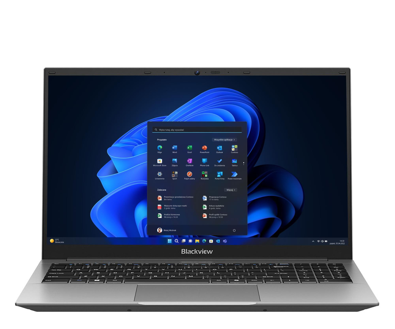Blackview AceBook 5 Intel N6000/16GB/512/Win11 Gray