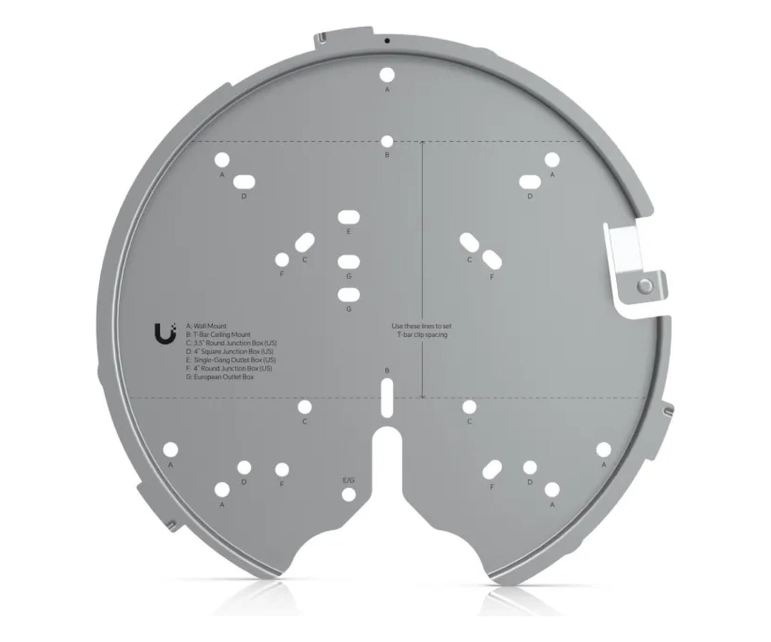 Ubiquiti U-PRO-MP Uchwyt montażowy dedykowany dla urządzeń UniFi