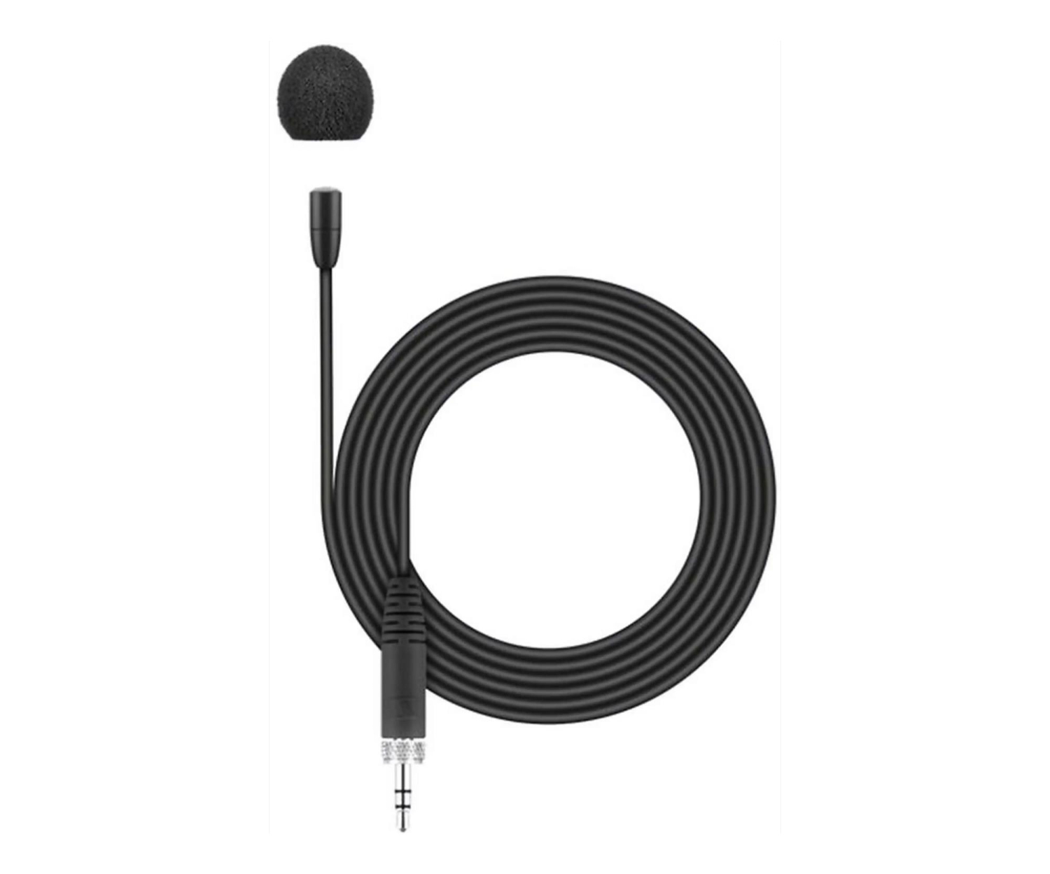 Sennheiser MKE ESSENTIAL BLACK EW - Mikrofon miniaturowy dookólny, czarny, złącze jack 3,5