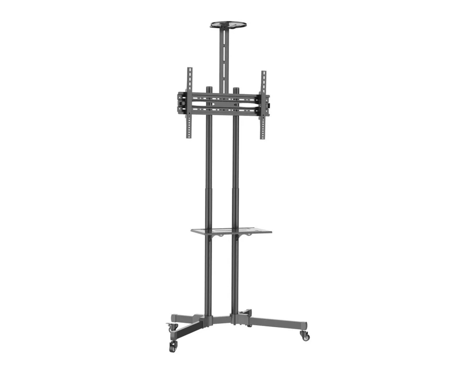 Techly Stojak mobilny do TV 37-70cali, 50kg, 2 półki