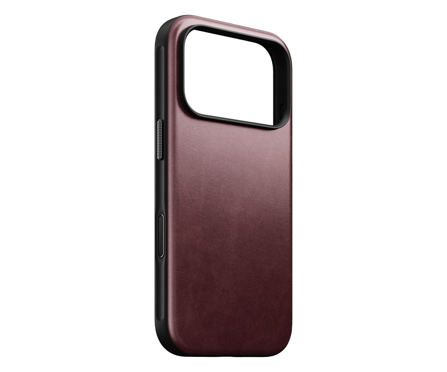 Nomad Modern Leather Case do iPhone 18 Pro / 17 Pro MagSafe (burgu