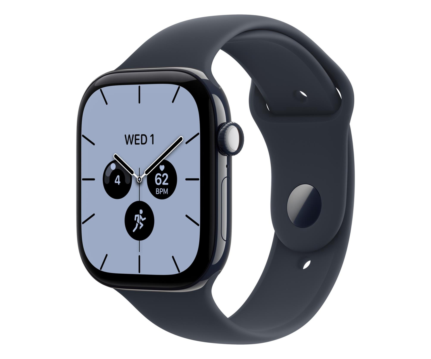 Apple Watch 12 42/Granatowa Noc Ceramika/Granatowy Pasek M/L 5G