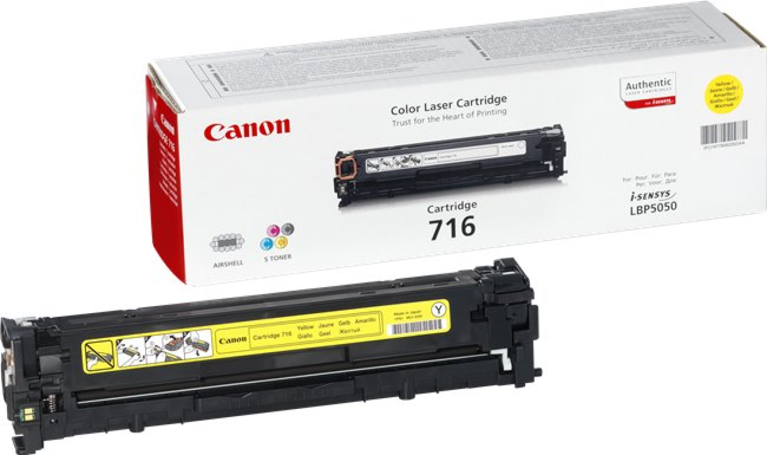 Canon CRG-716Y yellow 1500str.