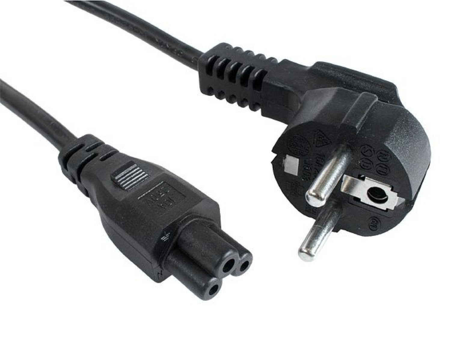Kabel zasilający 3m (koniczynka) do notebooków pc-186-ml12-3m