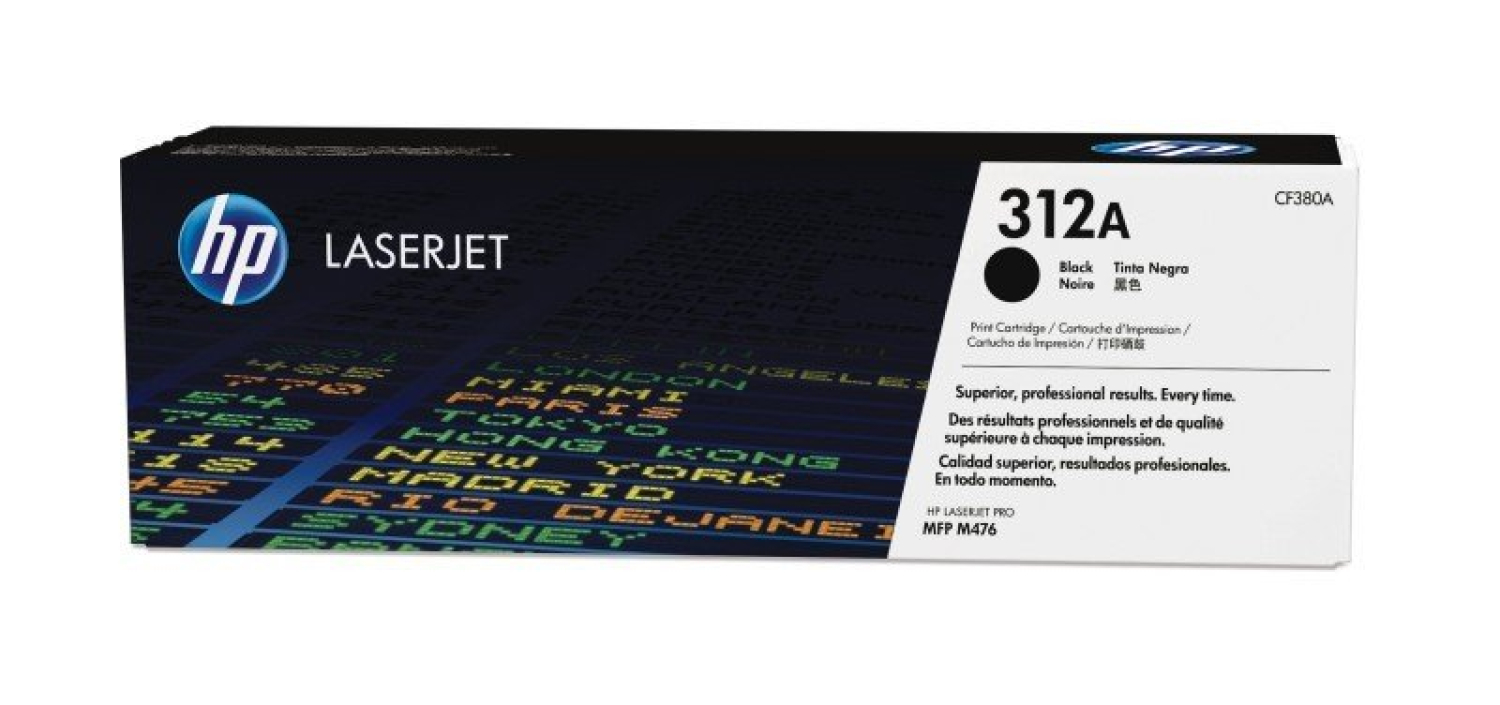 HP 312A CF380A black 2400str.