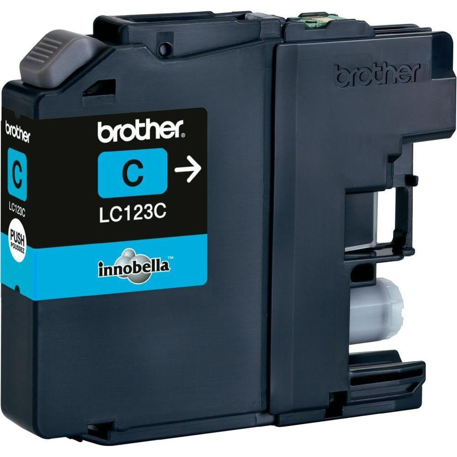 Brother LC123C cyan 600str.