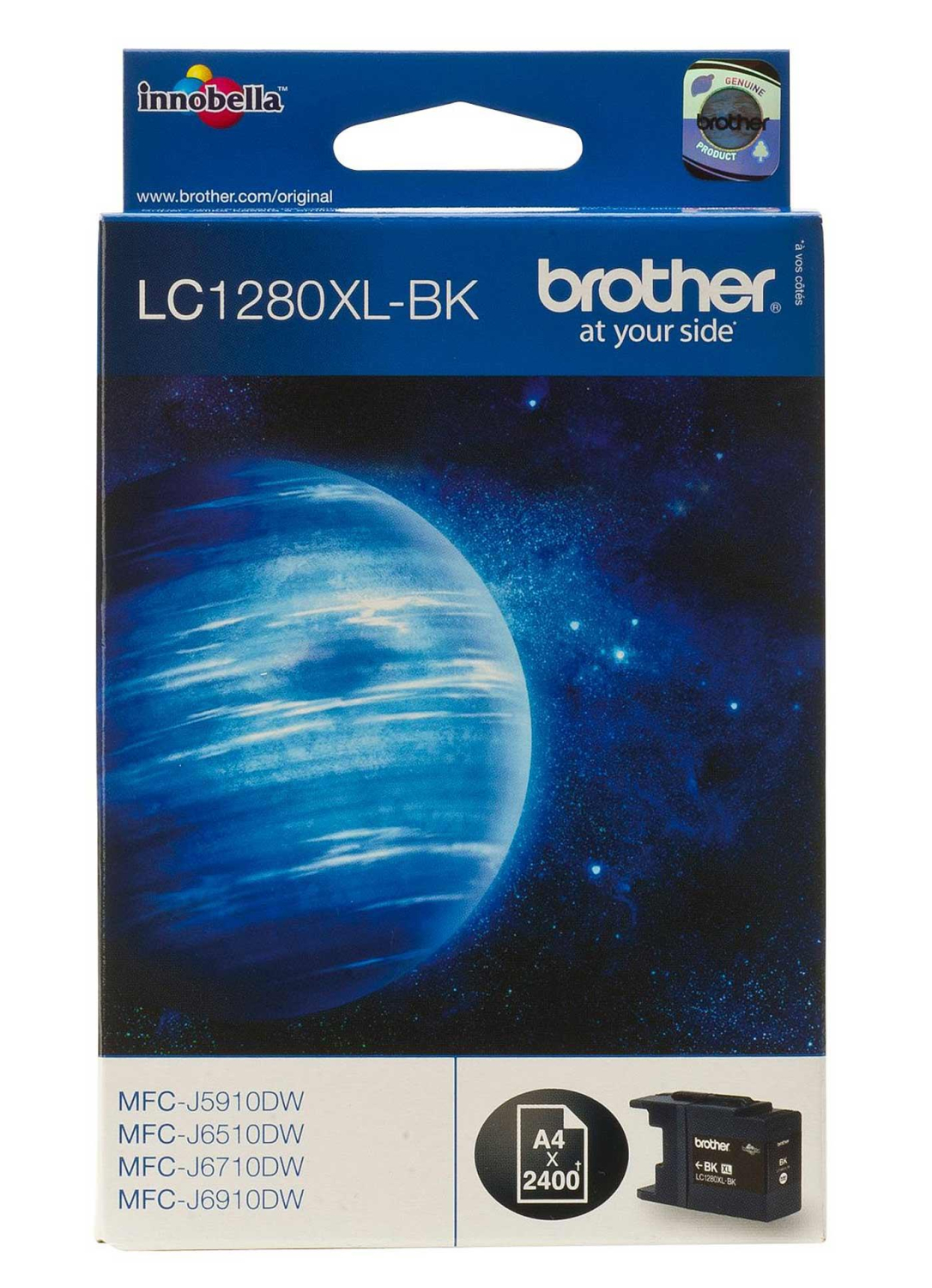 Brother LC1280XLBK black 2400str.