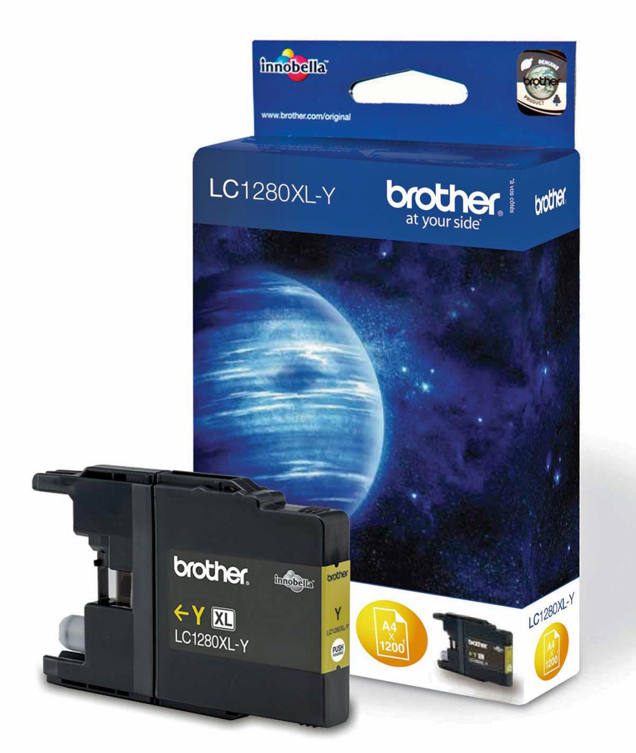 Brother LC1280XLY yellow 1200str.